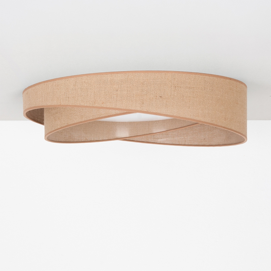 BRILAGI - LED lubinis šviestuvas VELVET TWIST LED/24W/230V 4000K pr. 55 cm smėlinis