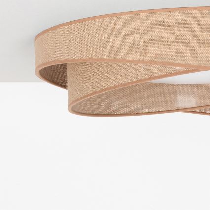 BRILAGI - LED lubinis šviestuvas VELVET TWIST LED/24W/230V 4000K pr. 55 cm smėlinis