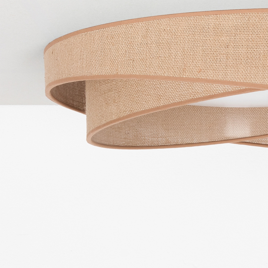 BRILAGI - LED lubinis šviestuvas VELVET TWIST LED/24W/230V 4000K pr. 55 cm smėlinis