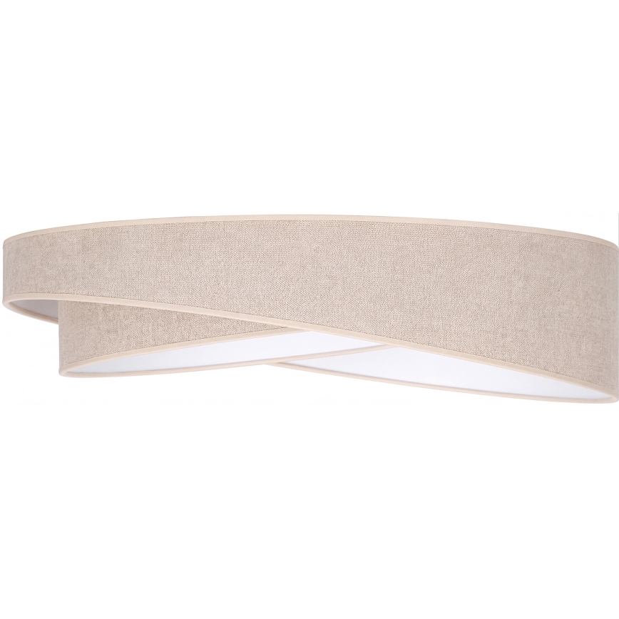 BRILAGI - LED lubinis šviestuvas VELVET TWIST LED/24W/230V 4000K skers. 55 cm smėlinė