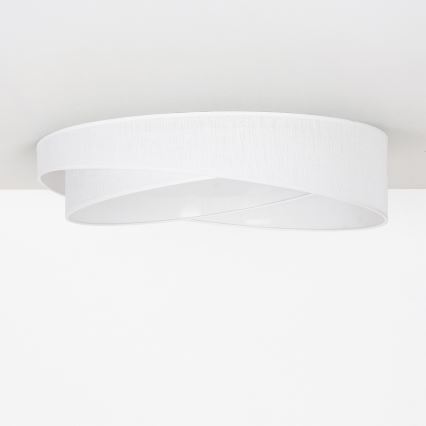 BRILAGI - LED lubinis šviestuvas VELVET TWIST LED/24W/230V 4000K skersmuo 55 cm baltas