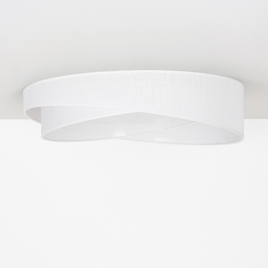 BRILAGI - LED lubinis šviestuvas VELVET TWIST LED/24W/230V 4000K skersmuo 55 cm baltas