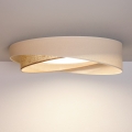 BRILAGI - LED Lubinis šviestuvas VELVET TWIST LED/24W/230V 4000K skersmuo 55 cm kreminė/smėlinė