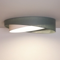 BRILAGI - LED lubinis šviestuvas VELVET TWIST LED/24W/230V 4000K skersmuo 55 cm žalia/balta