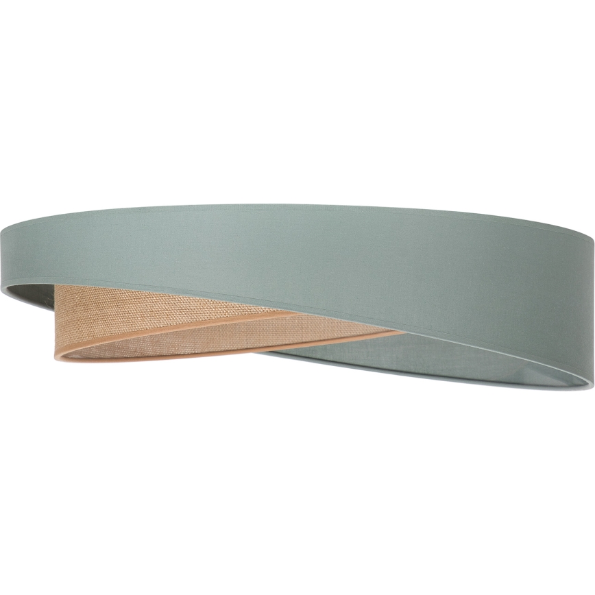 BRILAGI - LED lubinis šviestuvas VELVET TWIST LED/24W/230V 4000K Ø 55 cm žalia/smėlinė