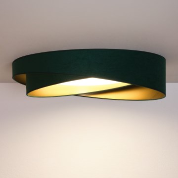 BRILAGI - LED lubinis šviestuvas VELVET TWIST LED/24W/230V 4000K Ø 55 cm žalia/auksinė