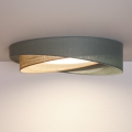 BRILAGI - LED lubinis šviestuvas VELVET TWIST LED/24W/230V 4000K Ø 55 cm žalia/smėlinė