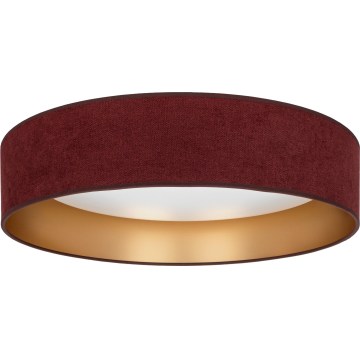 Brilagi - LED lubinis šviestuvas VELVET VARI LED/24W/230V 3000/4000/6500K skersmuo 45 cm vyno/auksinė