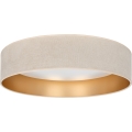 Brilagi - LED lubinis šviestuvas VELVET VARI LED/24W/230V 3000/4000/6500K Ø 45 cm kreminė/auksinė