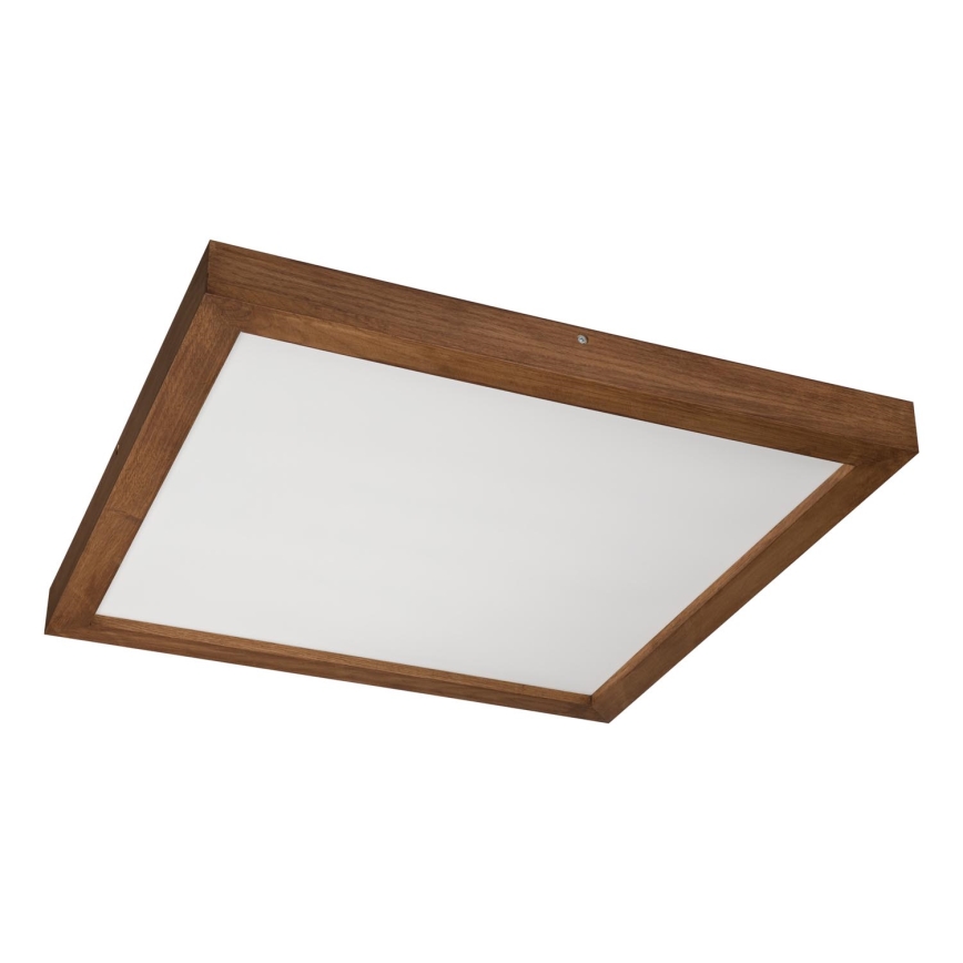 Brilagi - LED Lubinis šviestuvas voniai WOODY FRAME LED/40W/230V 60x60 cm IP44 vyšnia