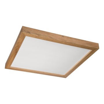 Brilagi - LED Lubinis šviestuvas WOODY FRAME LED/50W/230V 60x60 cm IP44 ąžuolas