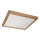 Brilagi - LED Lubinis šviestuvas WOODY FRAME LED/50W/230V 60x60 cm IP44 ąžuolas