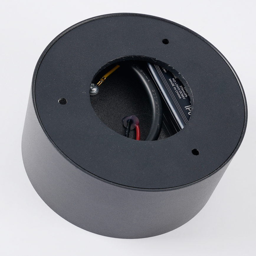 Brilagi - LED vonios kambario lubinis šviestuvas FORIS LED/14W/230V Ø 12 cm, antracito spalvos, IP44