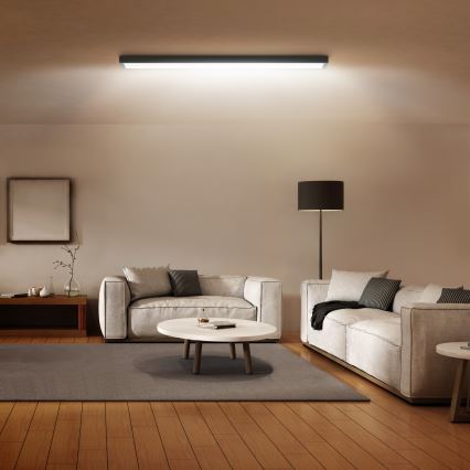 Brilagi - LED lubinis vonios šviestuvas FRAME LED/50W/230V 120x30 cm IP44 juoda
