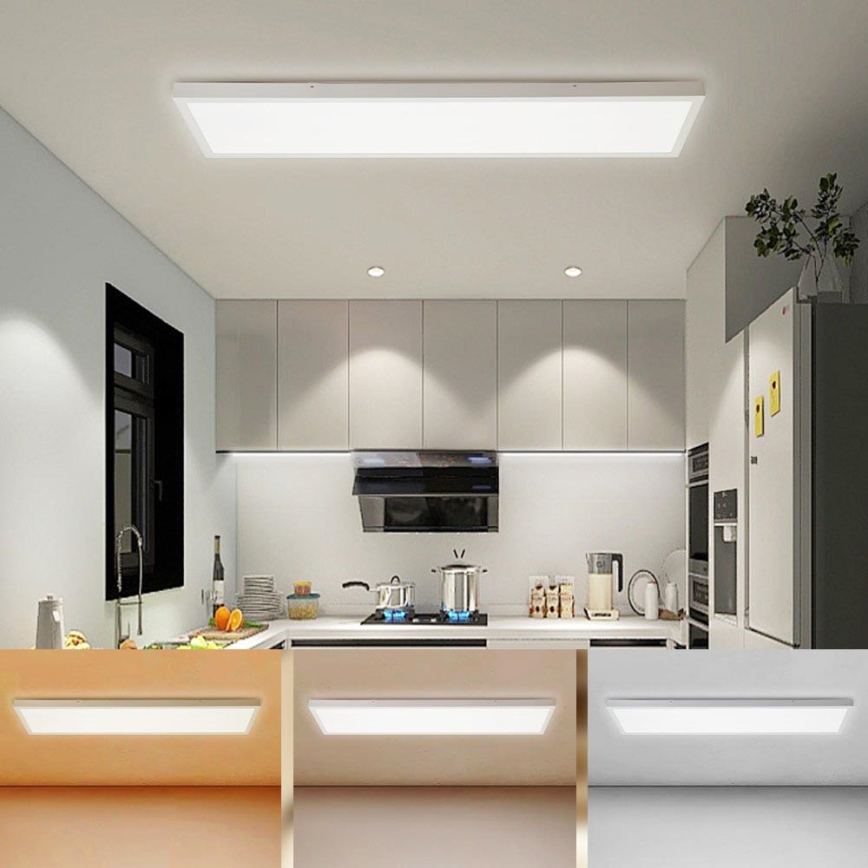 Brilagi - LED lubinis vonios šviestuvas FRAME LED/50W/230V 30x120 cm 3000/4000/6000K IP44 balta
