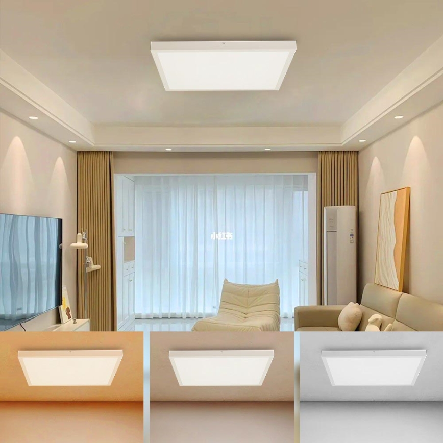 Brilagi - LED lubinis vonios šviestuvas FRAME LED/50W/230V 60x60 cm 3000/4000/6000K IP44 balta