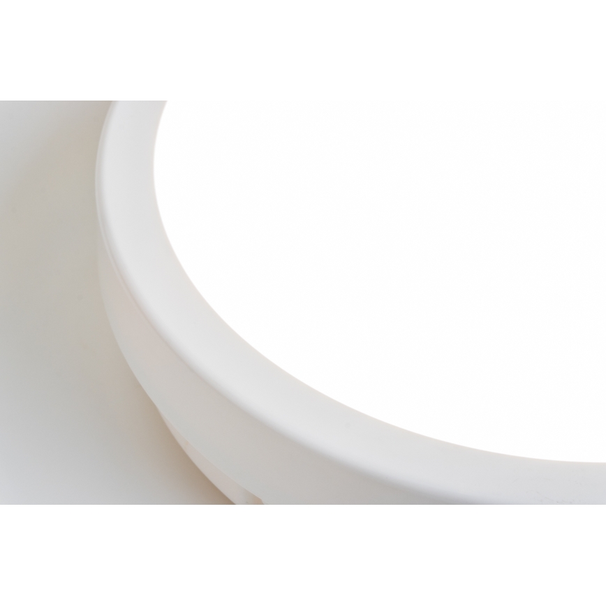 Brilagi - LED lubinis vonios šviestuvas PERA LED/18W/230V diametras 22 cm IP65 balta