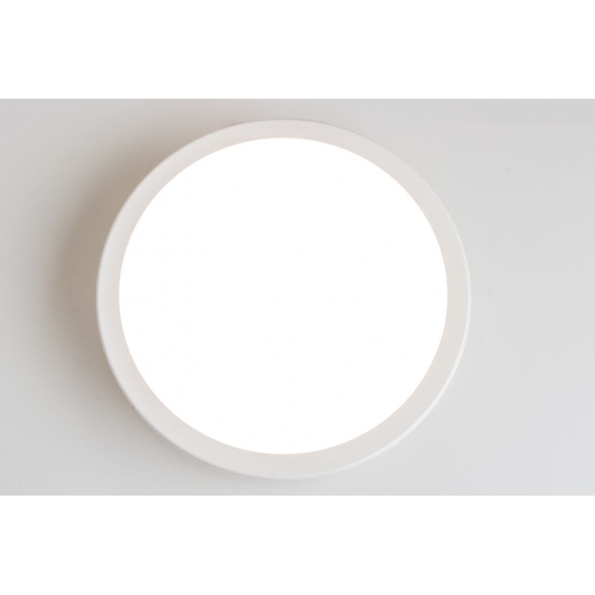 Brilagi - LED lubinis vonios šviestuvas PERA LED/18W/230V diametras 22 cm IP65 balta