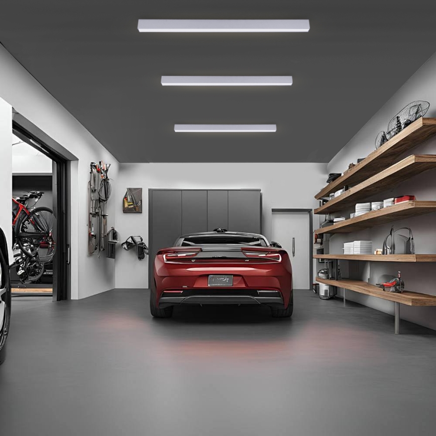 Brilagi - LED vonios kambario lubinis šviestuvas SLEEKLINE LED/40W/230V 3000/4500/6000K sidabrinis IP44