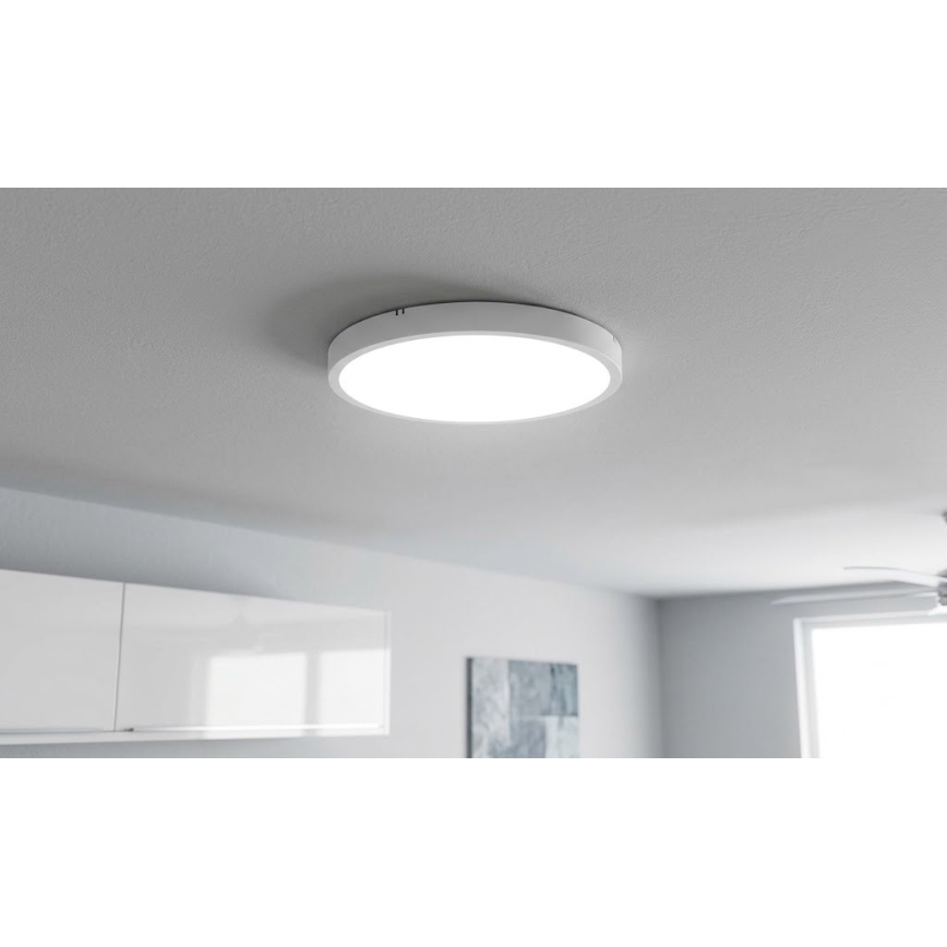 BRILAGI - LED vonios kambario lubinis šviestuvas su jutikliu ZENNA LED/24W/230V Ø 35 cm IP44 baltas + nuotolinis valdymas