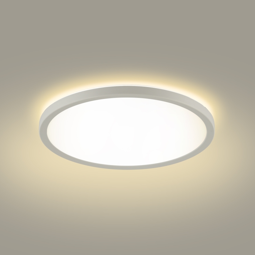 Brilagi - LED lubinis vonios šviestuvas ULTRA SLIM LED/24W/230V 42x42 cm balta IP54