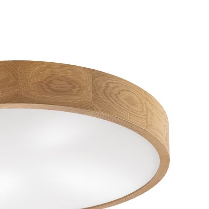 Brilagi - LED Lubrikas CARVALHO 4xE27/60W/230V ąžuolas Ø 57,5 cm