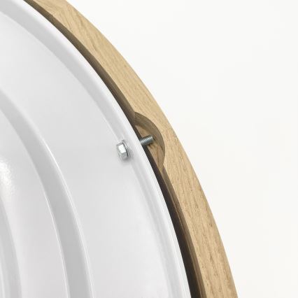 Brilagi - LED Lubrikas CARVALHO 4xE27/60W/230V ąžuolas Ø 57,5 cm