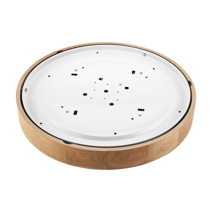 Brilagi - LED Lubrikas CARVALHO 4xE27/60W/230V ąžuolas Ø 57,5 cm