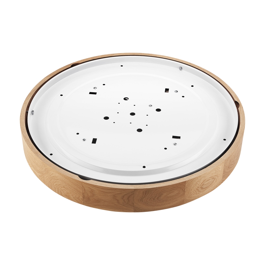 Brilagi - LED Lubrikas CARVALHO 4xE27/60W/230V ąžuolas Ø 57,5 cm