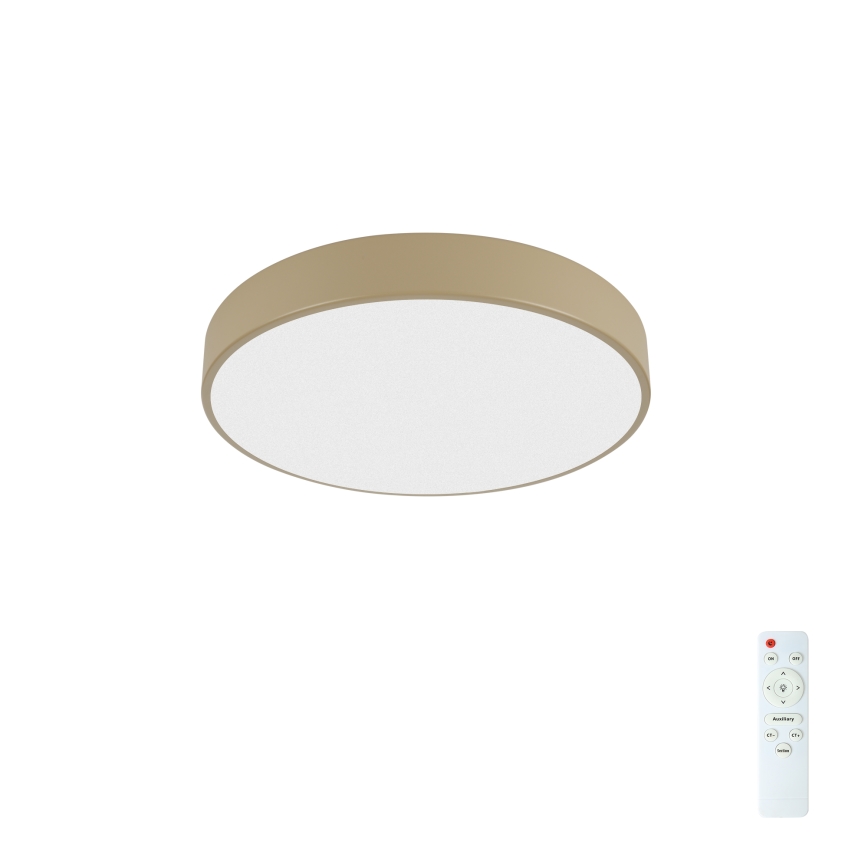 Brilagi - LED lubų lempa POOL LED/36W/230V 3000-6000K skersmuo 30 cm kreminė + nuotolinis valdymas
