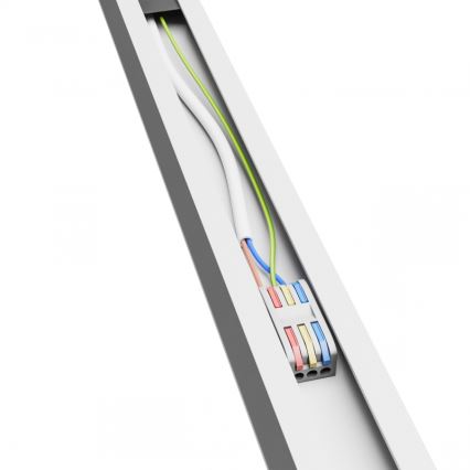 Brilagi - LED lubinis paviršinis šviestuvas FULLDAY LED/20/30/40W/230V 2700/4000/6000K 120 cm UGR19 balta