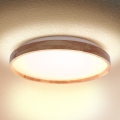 BRILAGI - LED lubų šviestuvas ALSON LED/24W/230V skersmuo 29,5 cm ąžuolas