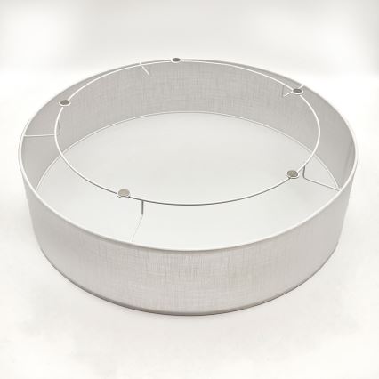 BRILAGI - LED lubinis šviestuvas BELLADONNA 3xE27/15W/230V Ø 50 cm balta/ąžuolas-riešutas