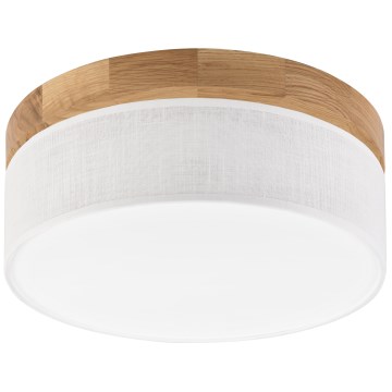 Brilagi - LED Lubų šviestuvas BELLADONNA LED/20W/230V Ø 30 cm baltas/ąžuolas