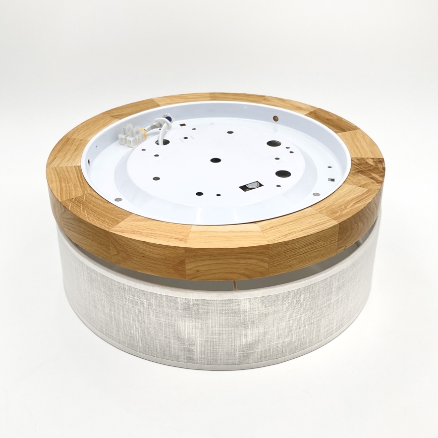 Brilagi - LED Lubų šviestuvas BELLADONNA LED/20W/230V Ø 30 cm baltas/ąžuolas