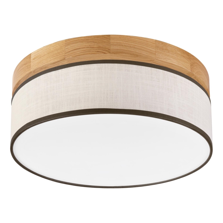 Brilagi - LED Lubų šviestuvas BELLADONNA LED/20W/230V Ø 30 cm grietinėlės/ąžuolo