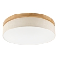 Brilagi - LED lubų šviestuvas BELLADONNA LED/36W/230V 50 cm kremas/ąžuolas