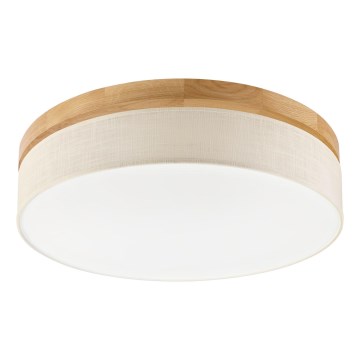 Brilagi - LED lubų šviestuvas BELLADONNA LED/36W/230V 50 cm kremas/ąžuolas