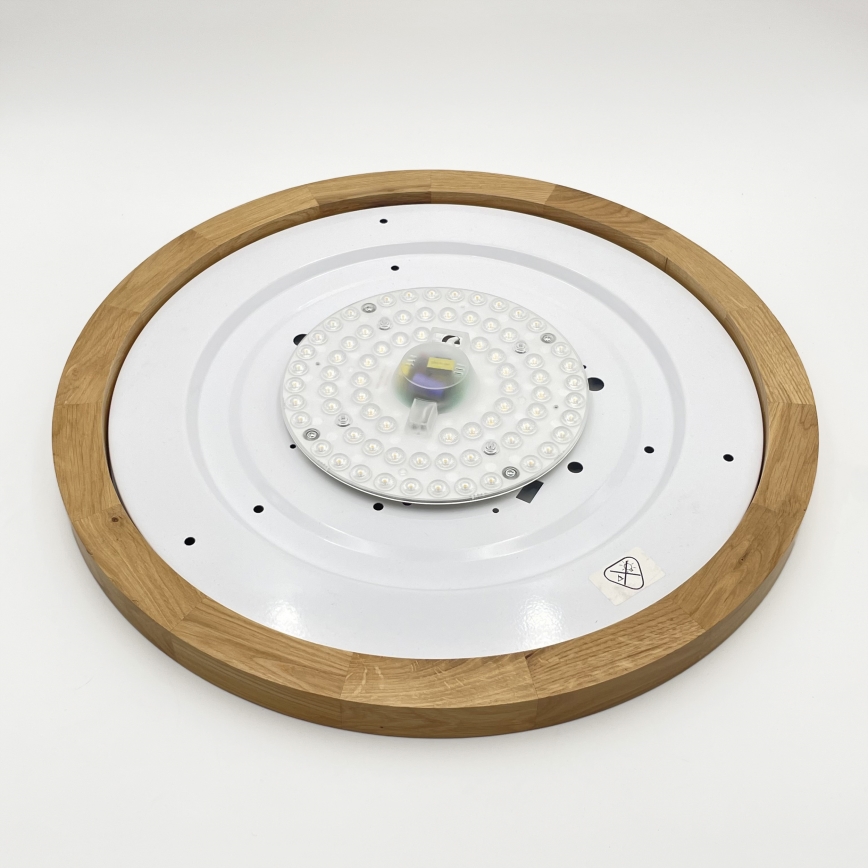Brilagi - LED lubų šviestuvas BELLADONNA LED/36W/230V 50 cm kremas/ąžuolas