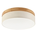 Brilagi - LED Lubų šviestuvas BELLADONNA LED/36W/230V diametras 40 cm kreminis/ ąžuolas