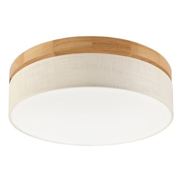 Brilagi - LED Lubų šviestuvas BELLADONNA LED/36W/230V diametras 40 cm kreminis/ ąžuolas