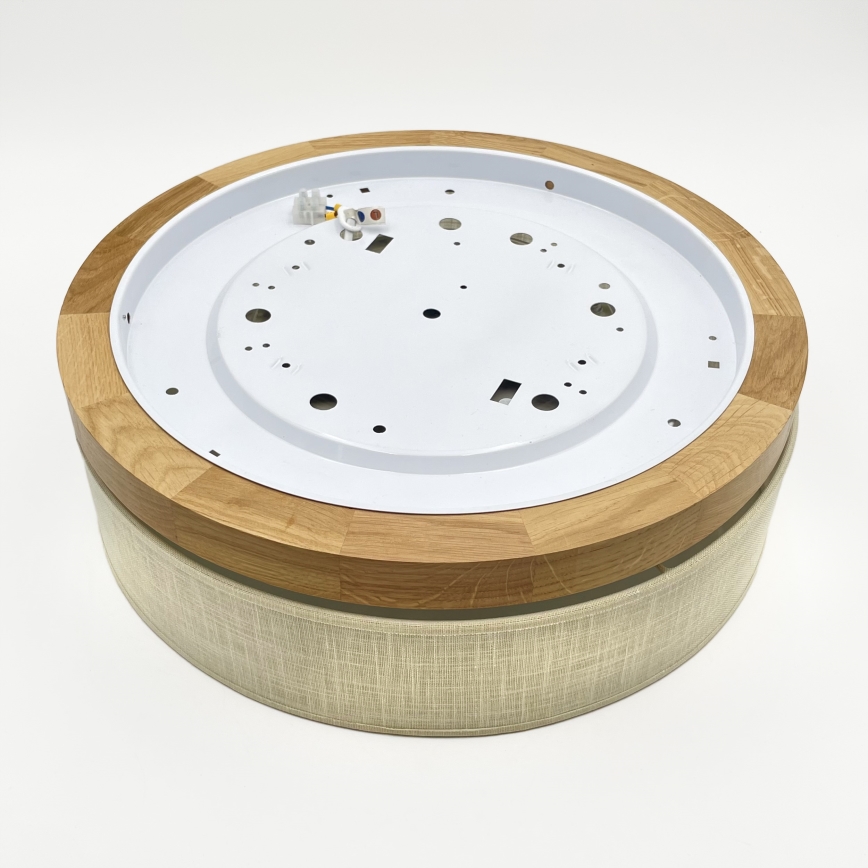 Brilagi - LED Lubų šviestuvas BELLADONNA LED/36W/230V diametras 40 cm kreminis/ ąžuolas