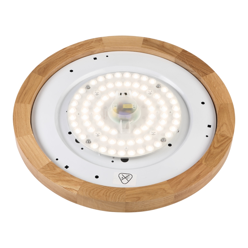 Brilagi - LED Lubų šviestuvas BELLADONNA LED/36W/230V Ø 40 cm baltas/ąžuolas
