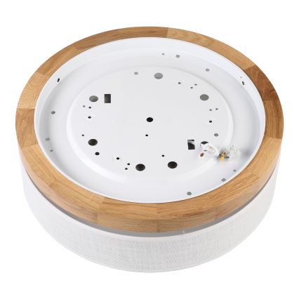 Brilagi - LED Lubų šviestuvas BELLADONNA LED/36W/230V Ø 40 cm baltas/ąžuolas