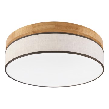 Brilagi - LED Lubų šviestuvas BELLADONNA LED/36W/230V Ø 40 cm kreminis/ąžuolo