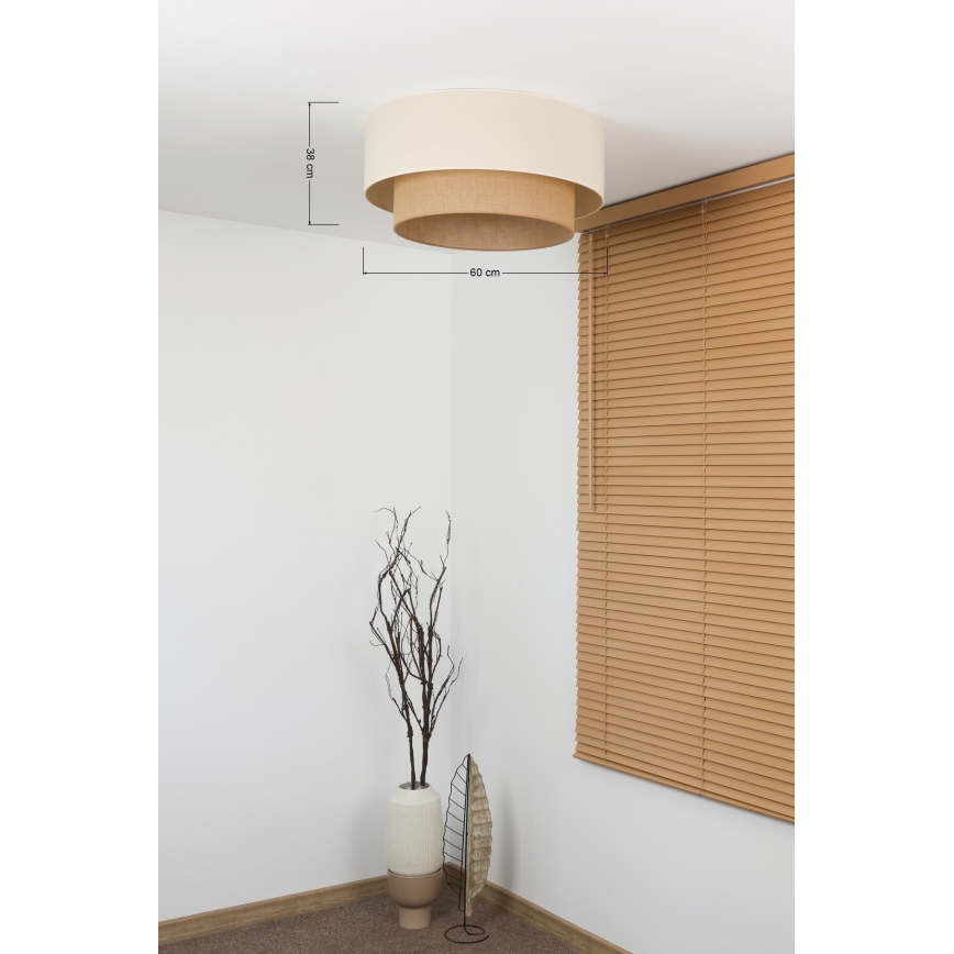 Brilagi - LED lubų šviestuvas BOHO STYLE 3xE27/15W/230V Ø 60 cm