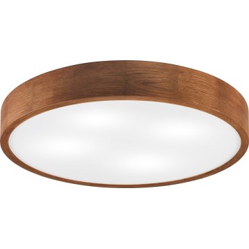 Brilagi - LED Lubų šviestuvas CARVALHO 4xE27/60W/230V ąžuolas vyšnia pr. 57,5 cm