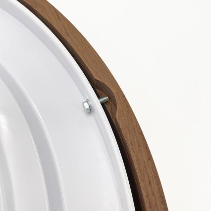 Brilagi - LED Lubų šviestuvas CARVALHO 4xE27/60W/230V ąžuolas vyšnia pr. 57,5 cm