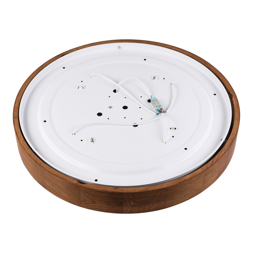 Brilagi - LED Lubų šviestuvas CARVALHO 4xE27/60W/230V ąžuolas vyšnia pr. 57,5 cm