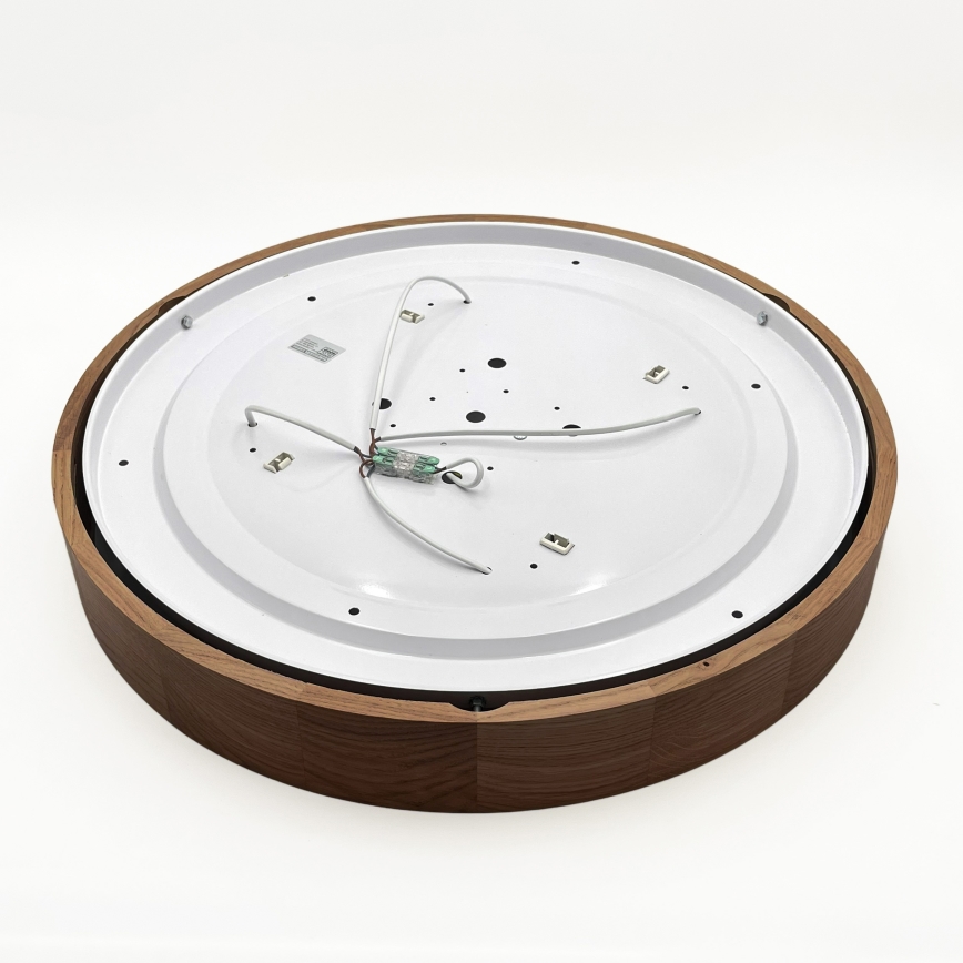 Brilagi - LED Lubų šviestuvas CARVALHO 4xE27/60W/230V ąžuolas vyšnia pr. 57,5 cm